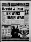 Wellingborough & Rushden Herald & Post Thursday 20 February 1992 Page 1
