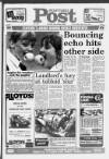 Stafford Post Thursday 19 October 1989 Page 1