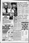 Stafford Post Thursday 09 November 1989 Page 10