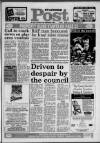 Stafford Post Thursday 10 September 1992 Page 1