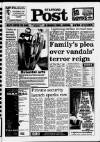 Stafford Post Thursday 20 January 1994 Page 1