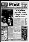 Stafford Post Thursday 01 December 1994 Page 1