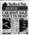 Stafford Post Thursday 18 June 1998 Page 1