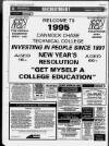 Cannock Chase Post Thursday 05 January 1995 Page 42