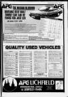 Lichfield Post Thursday 20 July 1989 Page 37