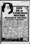 Lichfield Post Thursday 23 November 1989 Page 47