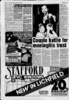 Lichfield Post Thursday 30 November 1989 Page 12