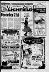 Lichfield Post Thursday 30 November 1989 Page 35