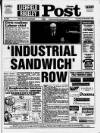 Lichfield Post Thursday 08 November 1990 Page 1