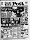 Lichfield Post Thursday 22 November 1990 Page 1