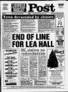 Lichfield Post Thursday 13 December 1990 Page 1