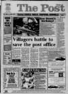 Lichfield Post Thursday 25 July 1991 Page 1