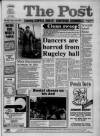 Lichfield Post Thursday 12 September 1991 Page 1