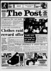 Lichfield Post Thursday 05 August 1993 Page 1