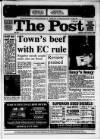 Lichfield Post Thursday 13 January 1994 Page 1