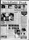 Lichfield Post Thursday 28 September 1995 Page 1