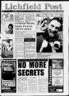 Lichfield Post Thursday 09 November 1995 Page 1
