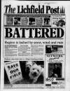Lichfield Post Thursday 08 January 1998 Page 1