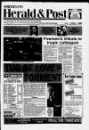Northampton Herald & Post Thursday 12 July 1990 Page 1