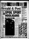 Northampton Herald & Post Thursday 23 April 1992 Page 1