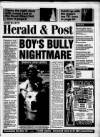 Northampton Herald & Post Thursday 21 May 1992 Page 1
