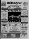 Haltemprice & East Yorkshire Advertiser Thursday 02 December 1993 Page 1
