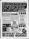 Haltemprice & East Yorkshire Advertiser Tuesday 30 December 1997 Page 7