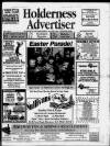 Holderness Advertiser Thursday 08 April 1993 Page 1