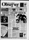 Sutton Coldfield Observer Friday 13 March 1992 Page 1
