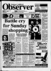 Sutton Coldfield Observer Friday 22 October 1993 Page 1