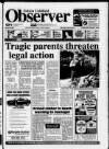 Sutton Coldfield Observer Friday 29 October 1993 Page 1