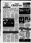 Sutton Coldfield Observer Friday 10 December 1993 Page 72