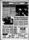 Royston and Buntingford Mercury Friday 12 October 1990 Page 26