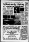 Royston and Buntingford Mercury Friday 16 November 1990 Page 18