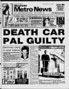 Manchester Metro News Friday 30 October 1992 Page 1