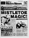 Manchester Metro News Wednesday 23 December 1992 Page 1