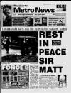 Manchester Metro News Friday 28 January 1994 Page 1