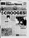 Manchester Metro News Friday 23 December 1994 Page 1