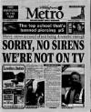 Manchester Metro News Friday 06 November 1998 Page 1