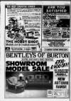 Burton Trader Wednesday 26 July 1989 Page 12