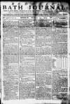 Bath Journal Monday 19 October 1772 Page 1