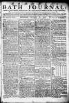 Bath Journal Monday 26 October 1772 Page 1