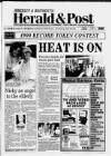 Hinckley Herald & Journal Thursday 08 November 1990 Page 1