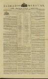 Barbados Mercury and Bridge-town Gazette Tuesday 29 March 1808 Page 1