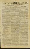 Barbados Mercury and Bridge-town Gazette Tuesday 28 June 1808 Page 1