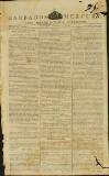 Barbados Mercury and Bridge-town Gazette Saturday 06 August 1808 Page 1