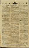 Barbados Mercury and Bridge-town Gazette Tuesday 22 November 1808 Page 1