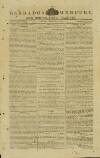 Barbados Mercury and Bridge-town Gazette Tuesday 08 February 1820 Page 1