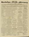 Barbados Mercury and Bridge-town Gazette Tuesday 20 August 1839 Page 1