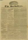 Barbadian Saturday 05 April 1856 Page 1